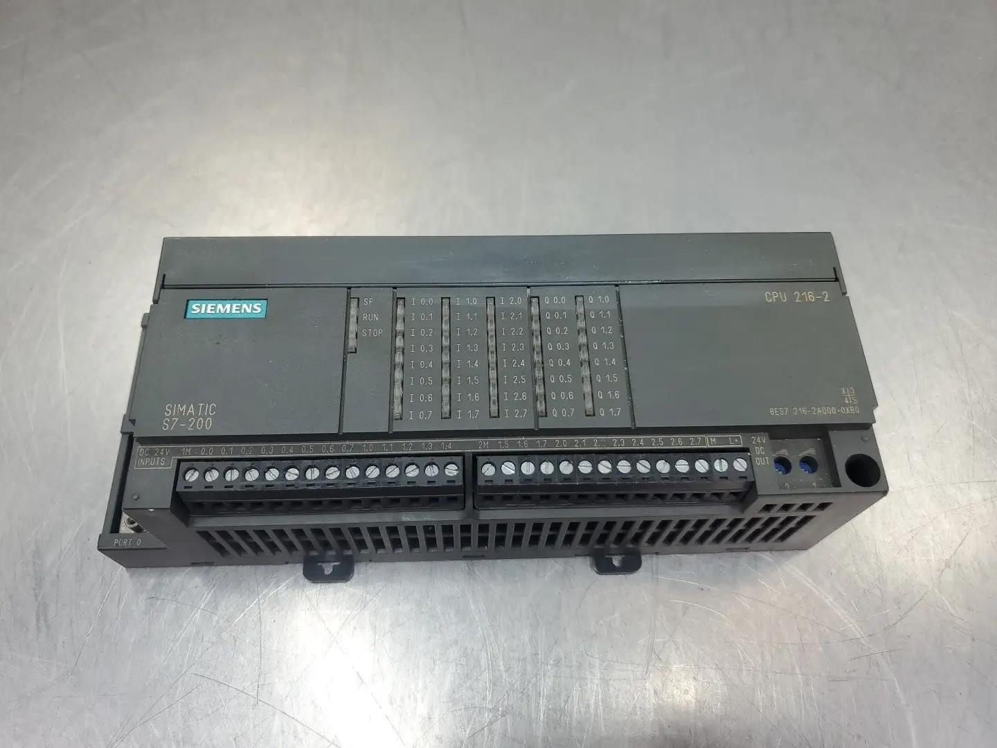 USED Siemens 6ES7216-2AD00-0XB0 CPU 216-2 SIMATIC S7-200 Module