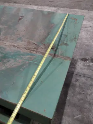 60" X 60" HYDRAULIC COIL FLIPPER / UPENDER: STOCK #23640