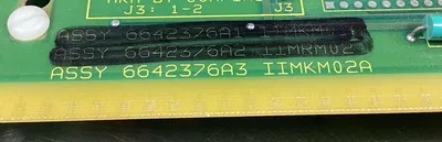 ABB Bailey 6642376A3 IIMKM02A + 2 (ea) Elographics E271-150C Board 3C-27
