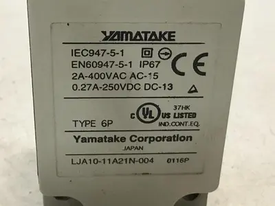 USED YAMATAKE LJA10-11A21N-003