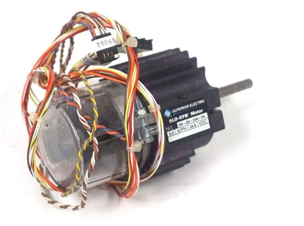 USED SUPERIOR ELECTRIC SM-024-0045-RM STEPPING MOTOR 24VDC, SM0240045RM