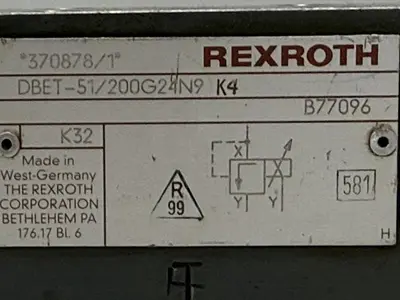 USED REXROTH DBET-51/200G24N9K4
