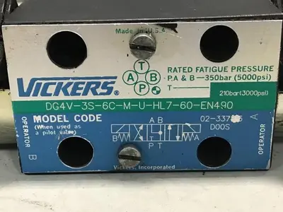 USED VICKERS DG4V3S6CMUHL760EN490