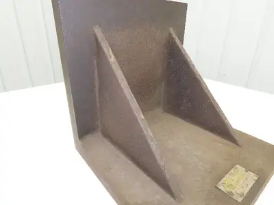 Machining Angle Plate Steel End Block 12"x 12"x 12" 90 Degree 107lbs