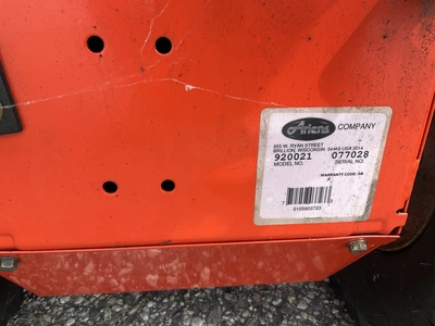 Used 2014 ARIENS AX208 Snow Blowers Michigan US | Miedema Asset Management Group #1423667