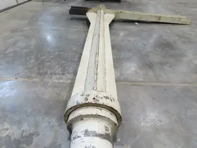 1 Ton 2000Lb Wall Mount Cantilever Work Station Jib Crane 5' 5" Span 10' Height