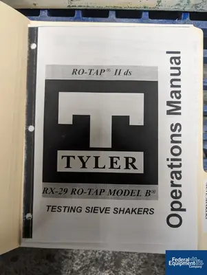 USED Tyler W.S.Tyler ROTAP RX-29 Benchtop Sieve Shaker