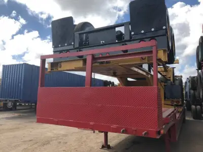 Used A PLUS A PLUS DROP DECK TRAILER Lowboy Trailers Florida US | USA Transequipment #1542549
