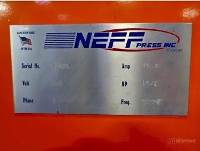 USED 2005 NEFF DF-25-15M