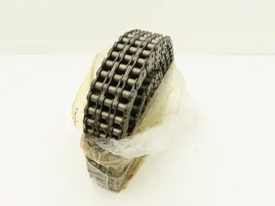 Diamond DMD-50-3R-10FT Riveted #50 Roller Chain 3 Strand 5/8" Pitch 10' Length