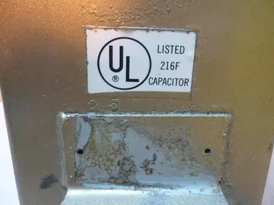 Used CORNELL DUBILIER ICC1025F33 Capacitors Michigan US | Ideal Machinery #1275176