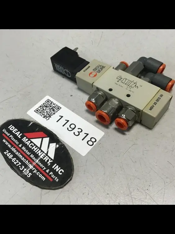Used METAL WORK PNEUMATIC MSV 25 SE5 00 Valves/Fittings Michigan US | Ideal Machinery #591002
