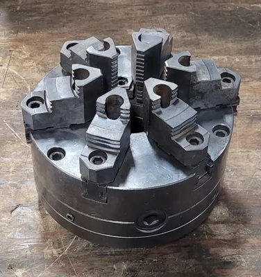 BISON 10" 6 Jaw Chuck Tooling & Accessories, Lathe Chucks | Machinery Central (3)