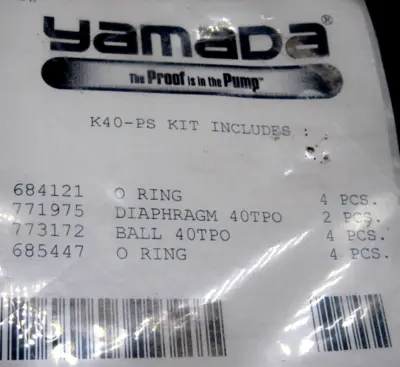 NEW YAMADA K40-PS REPAIR KIT K40PS