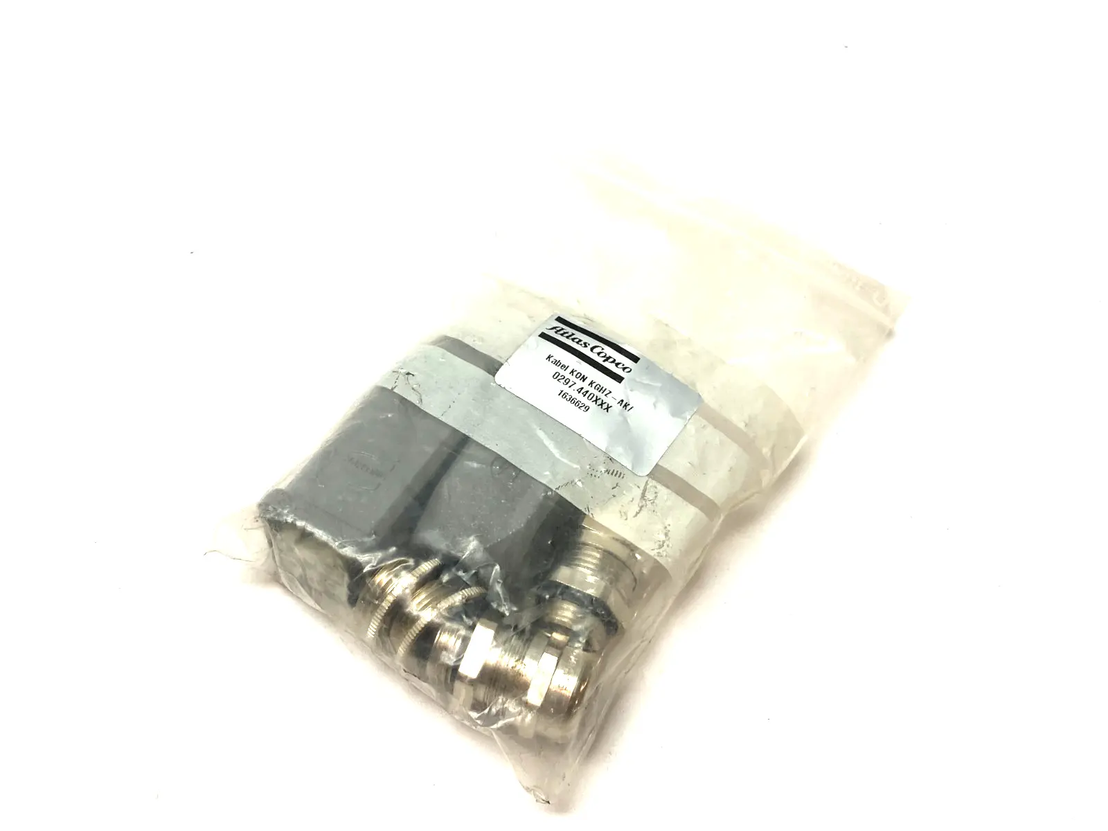USED ATLAS COPCO WIREABLE CONNECTOR SET KABEL KON-KGHZ-AK/