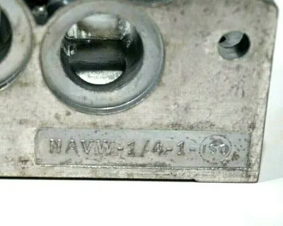5 NEW FESTO NAVW-1/4-1-ISO SUB-BASE MANIFOLD NAVW141ISO