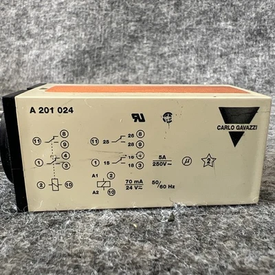 Used Carlo Gavazzi A201 024 Misc Electrical & Power Parts California US | Davliegogo LLC #1719731