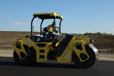 BOMAG BW 161 ADO-5 Tandem Vibratory Rollers | Mid South Machinery (5)