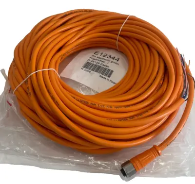 NEW IFM ELECTRONIC E12344 CORDSET
