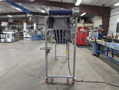 SS Incline Plastic Belt Conveyor