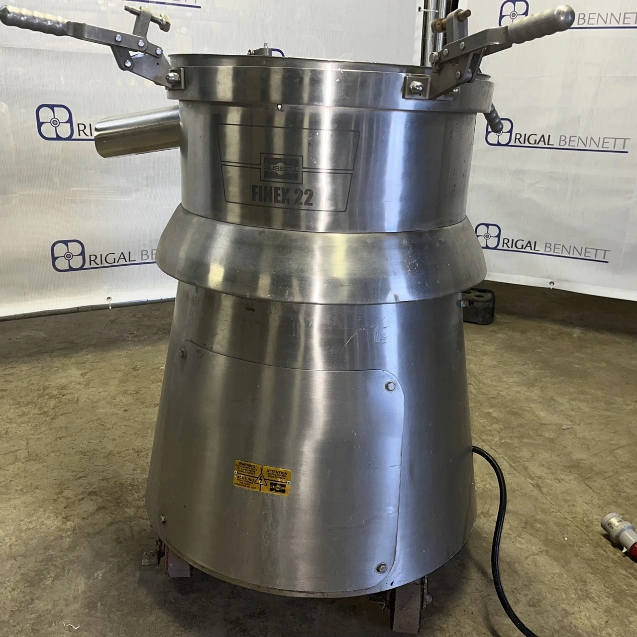 Russell Finex 22 Single Deck Vibratory Sieve