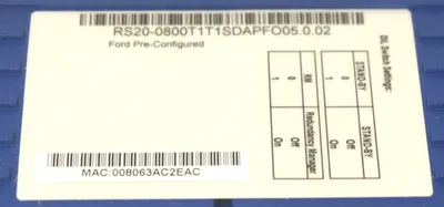 NEW HIRSCHMANN RS20-0800T1T1SDAPFO05.0.02 ETHERNET RAIL SWITCH