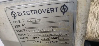 ELECTROVERT WDC-STD and WDC-HT Miscellaneous | Tekmart International Inc. (4)