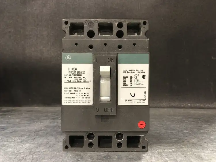 Used GENERAL ELECTRIC THED136020 Switchgears British Columbia CA | Lenmark #244233