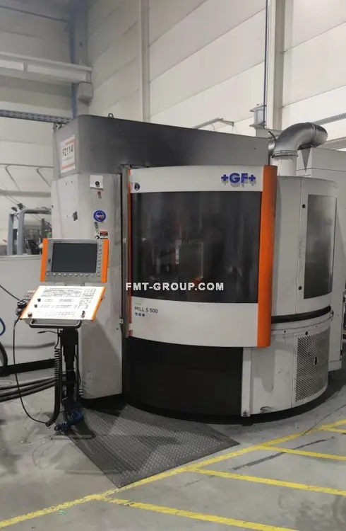 Used 2017 MIKRON MILL S 500 Vertical Machining Centers | F.M.T. Group s.r.o. #1252933