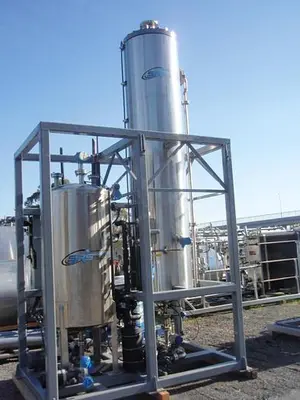 Scrubber, Solvent Recovery, 600 CFM, S/st, Chiller, Carbon, #C737471