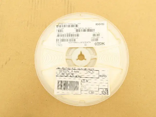 TDK C1608C0G1H220J080AA 
Ceramic Capacitors 22 pF ± 5% 50V 4000 Pieces