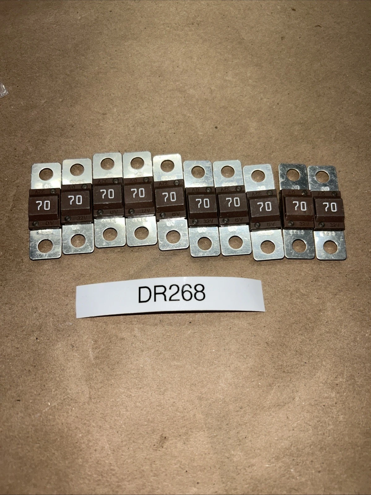 (10) AMI-70 BK/AMI-070 AMI70 AMI-070 70A 32V Fuses Fast Shipping!+ Warranty