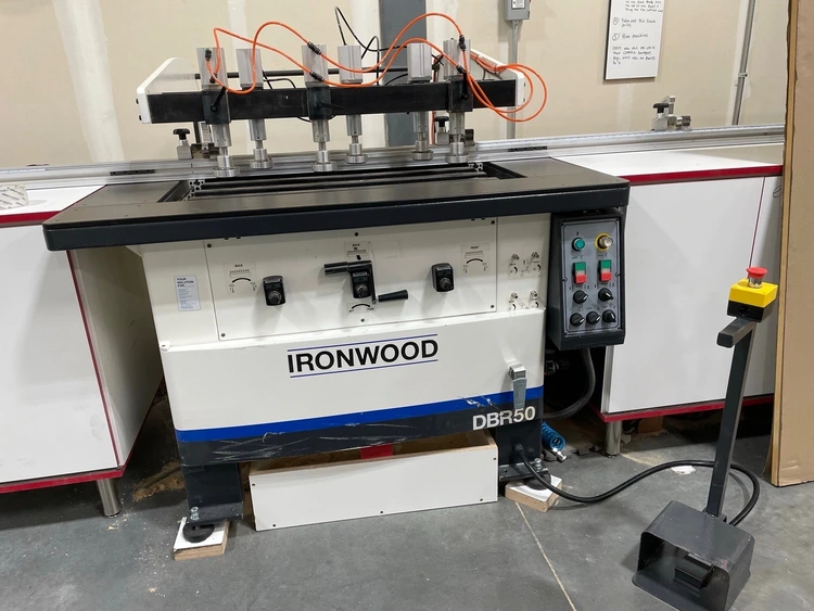Used 2019 IRONWOOD DBR50 Double-Line Boring Machine Woodworking Line Boring Machines Nevada US | Complete Cutting Solutions #1287519