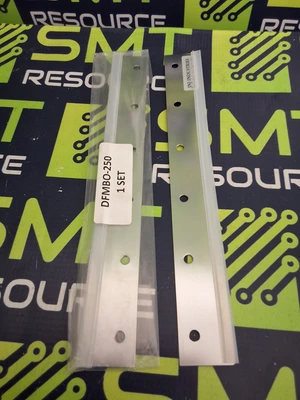 DEK JNJ INDUSTRIES DFMBO-250 METAL SCREW-MOUNT SQUEEGEE BLADE SET 250mm - BRAND NEW