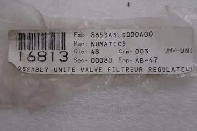 SET OF 4 - ASCO 8653AL0M40A0000 1/2" Pneumatic Lubricator – STOCK GF999