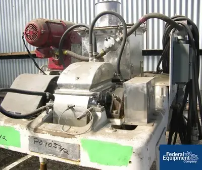 USED Fitzpatrick Fitzpatrick DAO6 Fitzmill, Screw Feed, S/S, 10 HP