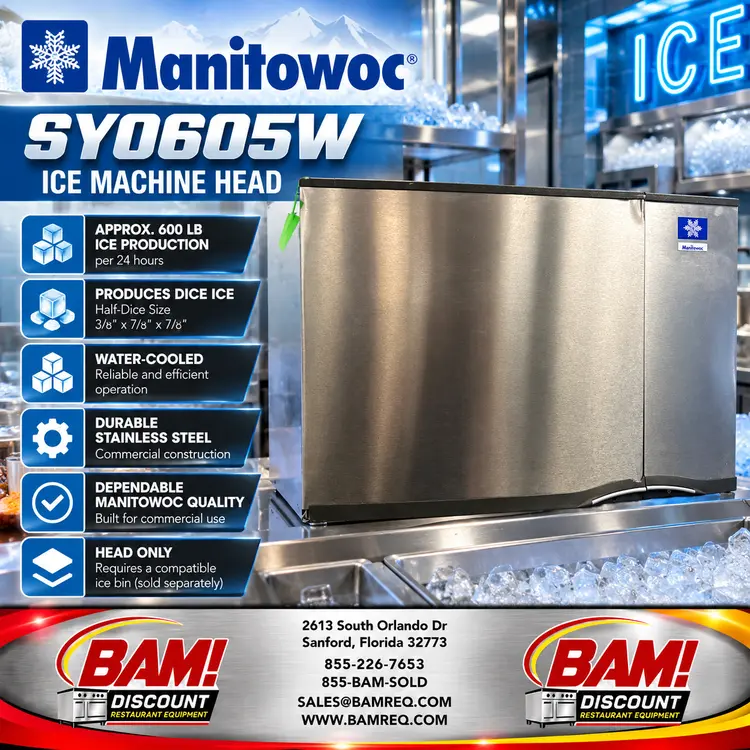 Used MANITOWOC SY0605W Ice Machines Florida US | BAM Discount Restaurant Equipment #1505793