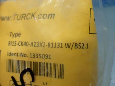 NEW TURCK BI15CK40AZ3X2B1131 W/BS2.1