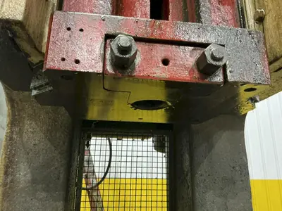 95 TON BLISS MODEL #28 OBI STAMPING PRESS 6"
 STROKE : YOBRO 24901