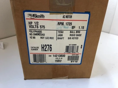 NEW A. O. Smith H276
