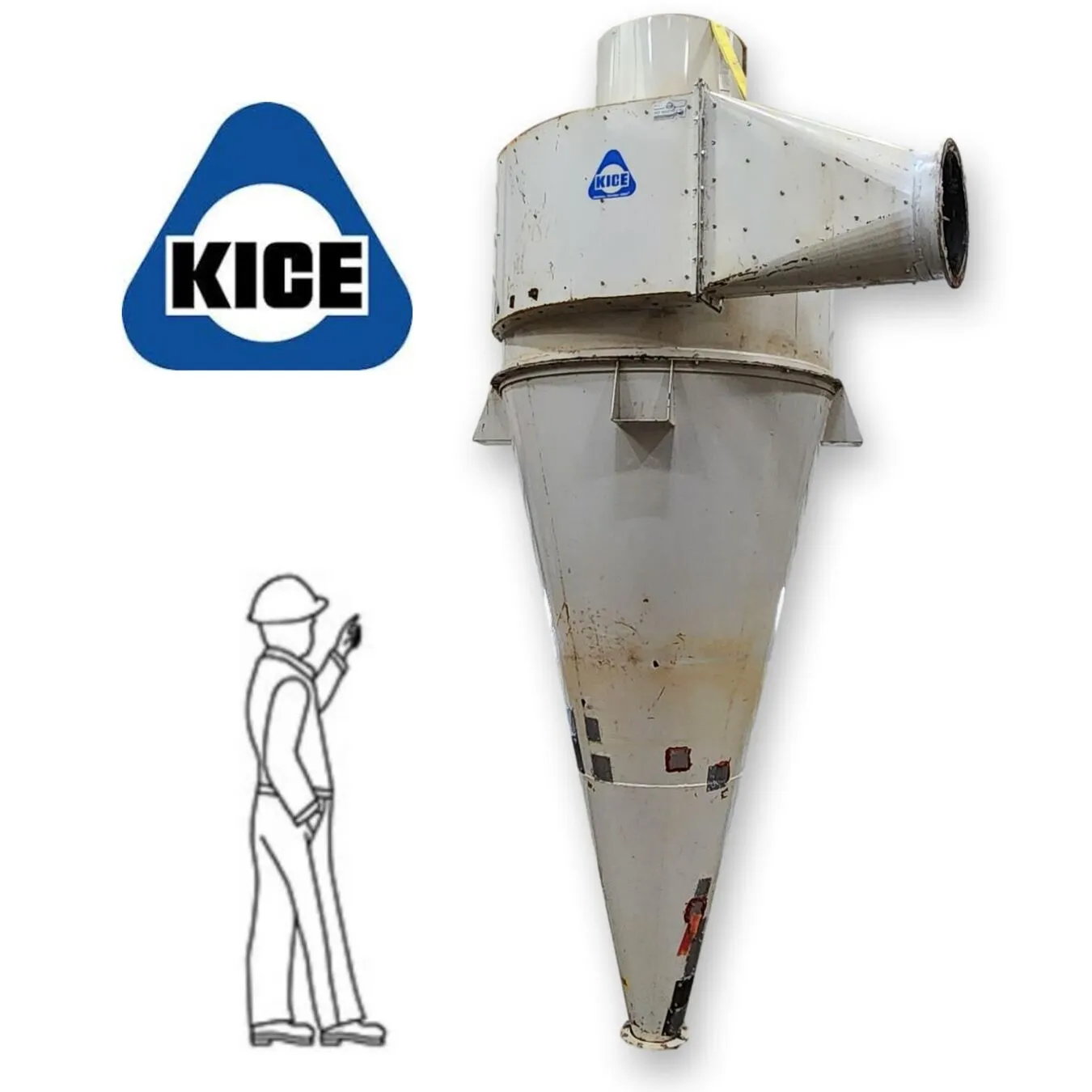 Used KICE INDUSTRIES INC. CK54 Dust Collector Accessories West Virginia US | JM Industrial #1744143