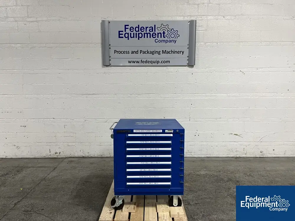 USED Fette Fette 2090i Turret Segments