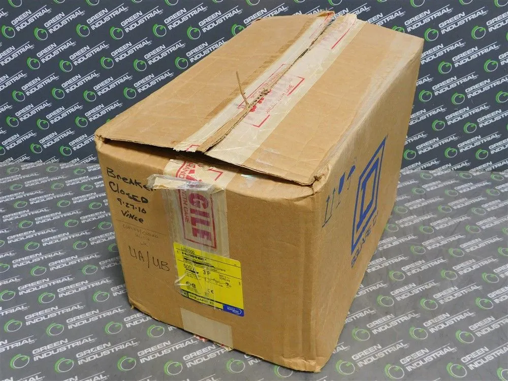 Square D LI36500 I-Limiter Circuit Breaker 500A 600VAC 100kA 750VAC 6kV New
