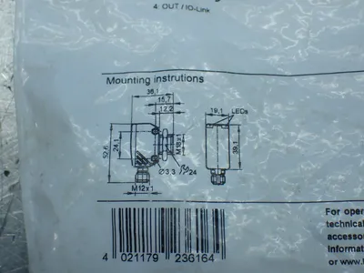 New | in-Stock IFM OGE281 Photoelectric Sensors Ohio US | HGR 24 #1070024