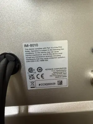 Used KEYENCE IM-8010 Comparators Ohio US | Aucto #1306757