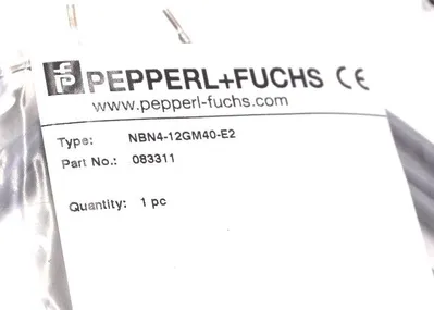NEW PEPPERL FUCHS NBN4-12GM40-E2 PROXIMITY SENSOR NBN412GM40E2