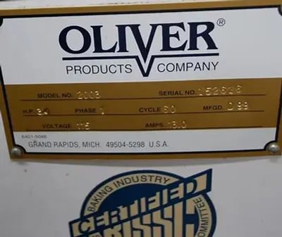 Used OLIVER 2003 Slicers / Dicers / Cutters British Columbia CA | Surrey Food Equipment #1211357