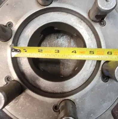 USED WHITON 15-1/2" - 4 JAW CHUCK