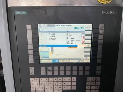 USED WMW ZERBST CNC INTERNAL THREAD LATHE Ø 4000 MM