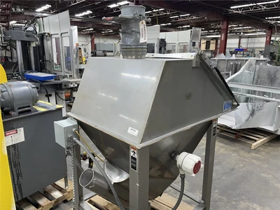 Hapman Flex Screw Bin, Model 400SS